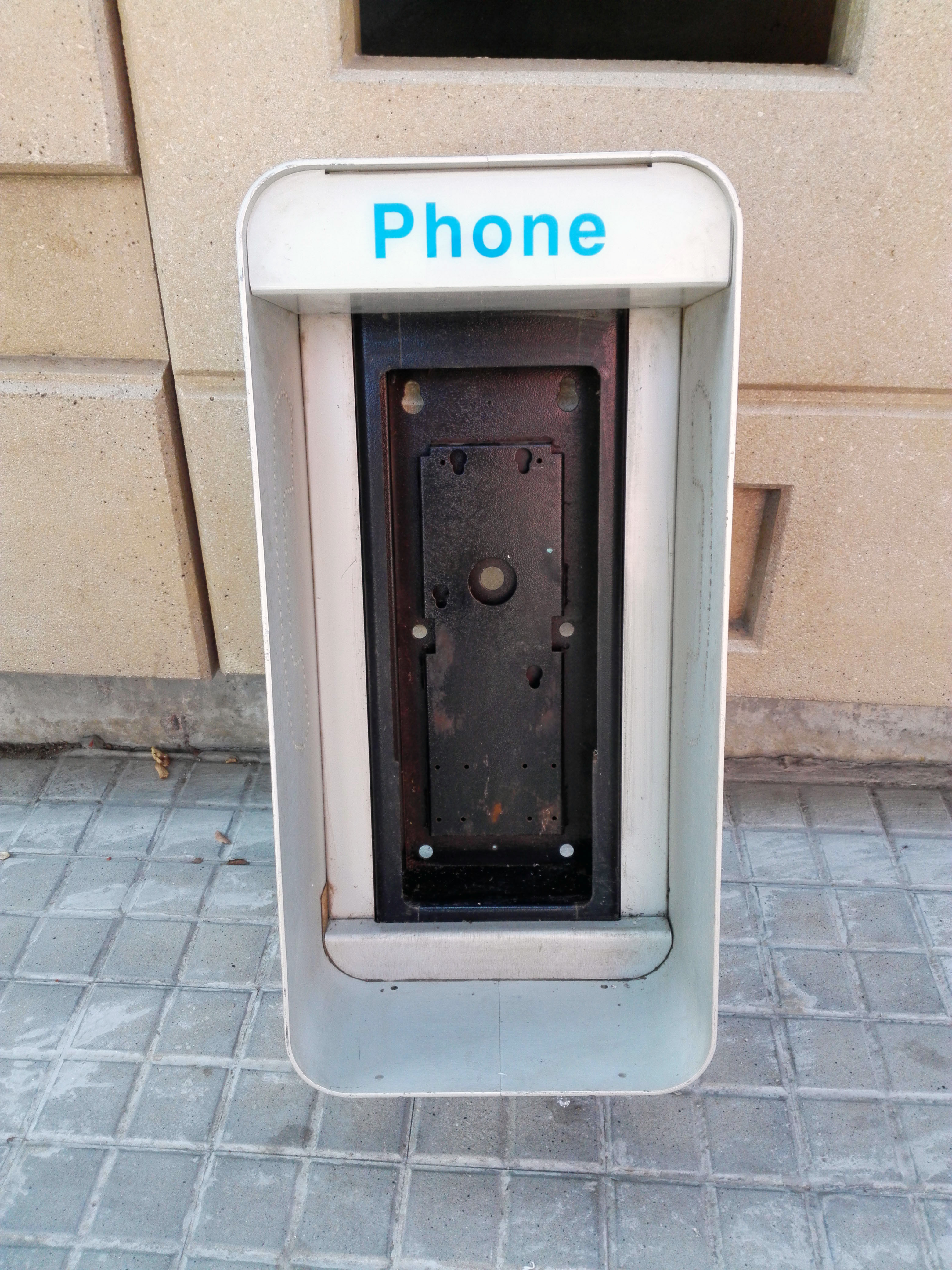 cabina telefono publico america eeuu metal telefono 54x20 75-85x36.5x24-30 (45eu.) 1u